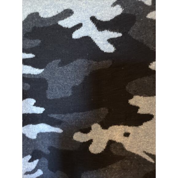 Greyson Mens Cashmere Long Sleeve Camouflage Print Sweater Blue Size L - Picture 7 of 8